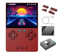 NULA Consola de juegos portátil Trimui Brick, pantalla IPS de 3,2 pulgadas, emulador retro de videoconsolas de videojuegos, sistema Linux, adultos y niños, sin juegos