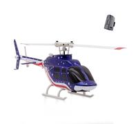 NULA RC ERA A60 Mini Bell 206 1/42 4CH Flybarless RC Helicóptero teledirigido, helicóptero teledirigido giroscopio de 6 ejes con retención de altitud posicionamiento óptico de flujo RTF hobby para