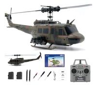 NULA RC-ERA C032 UH-1 Huey RC Helicóptero Para Adultos, 2,4 GHz 6 Axis Gyro 6CH 1:48 Flybarless RTF Helicóptero Avión Militar Con Posición Óptica, Acrobacia Aérea 3D