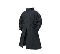 NULA TRN BAC Industrial 2.0 - Gabardina larga táctica para adultos, chaqueta acampanada de ajuste holgado con capucha, bata táctica de combate al aire libre, capa de entrenamiento al aire libre