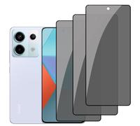 nulala 3 Piezas Privacidad Protector Pantalla para Xiaomi Redmi Note 13 Pro 5G (6,67 Pollici), Antiespía Cristal Templado Protector de Pantalla Película, 9H Dureza, Antiarañazos, Sin Burbujas
