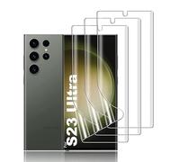 nulala 3 Piezas Protector de Pantalla de TPU para Samsung Galaxy S23 Ultra, Flexible Películas de Hidrogel para Samsung Galaxy S23 Ultra - Alta Sensibilidad, Admite de Huella Digital