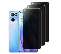 nulala [3 Piezas] Protector Pantalla de Privacidad para OPPO Reno 6 Pro 5G, Anti-Espía Cristal Vidrio Templado 3D Cobertura Completa 9H Dureza Antiarañazos Antihuellas Para OPPO Reno 6 Pro 5G