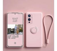 nulala Funda compatible con OnePlus Nord CE 2 Lite 5G, funda protectora original de silicona líquida con anillo magnético, funda protectora militar a prueba de golpes para OnePlus Nord CE 2 Lite 5G,