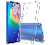 nulala Funda para TCL 20 R 5G, TPU Transparente Funda Carcasa Resistente Anti-Amarillo, Anti- Arañazos Silicona Cubierta Protectora para TCL 20 R 5G