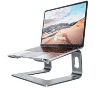 Nulaxy Soporte para Computadora Portátil para Escritorio, Soporte de Desmontable Ergonómico Aluminio Computadora Portátil Compatible con de 10 a 16 Pulgadas (Gris)