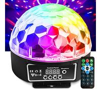 NuLights Bola de discoteca LED DMX y luz RGB controlada por sonido para fiesta de DJ