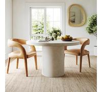 nuLOOM Alfombra cuadrada tejida a mano de yute rigo, color blanco roto, diseño sólido de granja, fibra natural, para dormitorio, sala de estar, comedor, pasillo, oficina, cocina, entrada