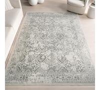 nuLOOM Odell Alfombra, estilo vintage, 201 cm x 274 cm, Marfil