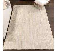 nuLOOM Rigo Alfombra de Yute Tejida a Mano, 2 pies 3 Pulgadas x 4 pies, Color Natural