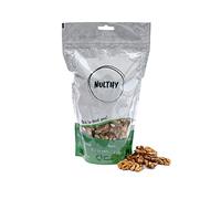 NULTHY - 1kg Nueces Peladas - Frutos Secos Naturales - Nuez Mondada - Snack Saludable - Sin Gluten - Vegano