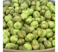 NULTHY 500g - Guisantes con Wasabi, Legumbre Tostada Picante, Snack Crujiente Alto en Proteína Vegetal