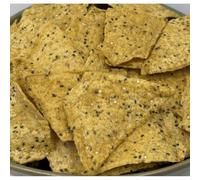 NULTHY 500g Nachos de Maíz con Quinoa y Chía - Tortilla Chips Rústicos con Granos Ancestrales - Snack Saludable Extra Crujiente - Aperitivo Natural y Saciante