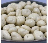 NULTHY - 500gr Arándanos con chocolate blanco y yogurt - Snack Gourmet Premium, Alto en Antioxidantes, Fuente de Fibra, Frutos Rojos Recubiertos, Postre y Aperitivo, Fruta Deshidratada con Chocolate