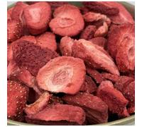 NULTHY 75g Fresas Liofilizadas - Snack 100% Natural, Sin Azúcar Añadido. Fruta Deshidratada Crujiente para Batidos, Cereales y Repostería. Nutrición Saludable y Deliciosa