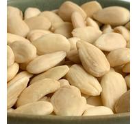 NULTHY - Almendra Cruda Repelada 500gr, Sin Gluten, Vegano, Frutos Secos Naturales sin Piel, Origen España, Almendras para Repostería y Cocina, Alto en Proteínas y Fibra