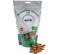 NULTHY - Almendras Crudas BIO 1kg - Producto Español, Almendra Premium, Almendras Enteras BIO, Crudas con Piel y sin Sal de Cultivo Ecológico