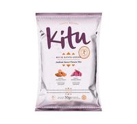 NULTHY Chips de Batata Andina Premium 24x50g KITU - Mix Crujiente Saludable - Crujientes al Vacío con -50% Grasa - Snack Saludable, Sin Gluten, Vegano y Sin Aditivos