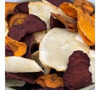 NULTHY - Chips de Vegetales Naturales 500g - Yuca, Boniato, Zanahoria y Remolacha - Con Aceite de Oliva - Sin Conservantes - Snack Saludable