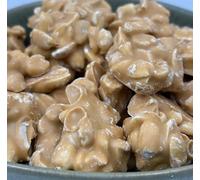 NULTHY | Rocas de Cacahuete y Chocolate Gourmet 500g | Cookies Artesanales con Caramelo Salado y Crujiente | Snack Dulce