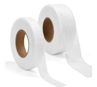 nuluxi 2 Rollo Cinta Termoadhesiva para Dobladillos 64mx2cm 64mx4cm,Cinta de Tela Termoadhesiva Cinta Adhesiva para Dobladillo para Reparar Cortinas, Pantalones, Vestidos, Vaqueros, Pantalones