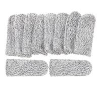 NULYLU 10 piezas Protectores de Dedos Cortes Manga Resistente y Duradera para Cocina Trabajo Manual y Manualidades