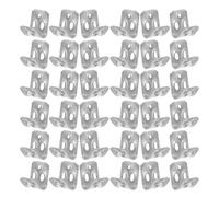 NULYLU 100 Clips de Resorte para Sofá Diseño de Goma Suave y Fijación Segura, Accesorios de Hierro para Reparación y Mantenimiento de Muebles y Sofás Cama