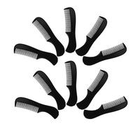 NULYLU 10piezas Peines Hombre Peine Para Cepillo De Bolsillo Práctico De Plástico