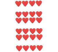 NULYLU 12pares of Nonslip Shoe Pads Heart Shape Self-adhesive Cushions for High Heels and Leather Shoes Comfortable Foot Grip for Daily Use