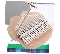 NULYLU 1juego Kalimba Teclas Portátil Para Principiantes Instrumento Musical De Pulgar Diseño Ergonómico y Acabado Elegante