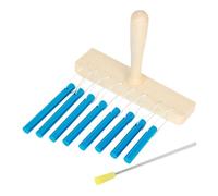 NULYLU 1juego Tubo De Percusión De Aluminio De Tonos Para Niño Niña Instrumento Musical Educativo Chime De Sonido Monofónico Juguete Musical Para Clases y Actividades Grupo