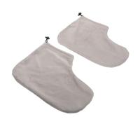 NULYLU 1par Cubrezapatos De Cera De Paraffina Para Belleza Accesorios Térmicos Para Pies De Fundas Reutilizables y Lavables Elástico