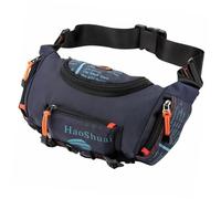 NULYLU 1pieza Bolsa De Pecho Grande para y Actividades Mochila Casual Hombro para y Ciclismo Color Azul Degradado