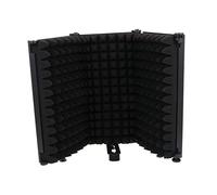 NULYLU 1pieza Micrófono De Aislamiento Acústico Para Pantalla Absorbente De Protección Contra y Saliva Diseño y Portátil Color Negro