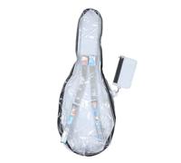 NULYLU 1pieza Mochila De Guitarra Doble Estuche Transparente para Guitarra Folk De Mochila Portátil De Almacenamiento para Instrumentos