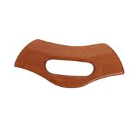 NULYLU 1pieza Tablero De Raspado Facial De Madera Herramienta De Masaje Para Cuerpo y Piel Platillo De Guasha Para Relajar Musculatura y Mejorar La Circulación