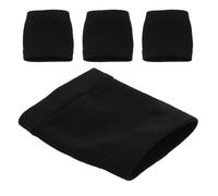 NULYLU 2 Pares Calcetines Aplicables para Baile Negro de Poliéster Antideslizantes Que Reducen la Fatiga para Danza Contemporánea y Line Dancing