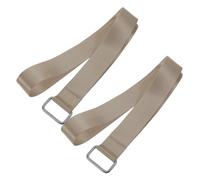 NULYLU 2 Piezas Cinta para de Almacenaje y Nylon Metal Antideslizante Cama con Funcionamiento para Organización de Almacenamiento Hogar
