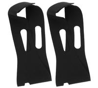 NULYLU 2 piezas Correa de Barbilla Antirronquidos Elástica para Adultos Soporte Mandibular Cómodo y Duradero Solución Práctica para Dormir sin Ronquidos Paquete de Unidades Negras