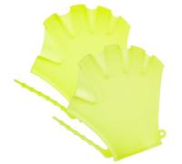 NULYLU 2 Piezas Guantes de Natación con Membranas de Silicona para Entrenamiento de Natación y Buceo Accesorios Seguros y Resistentes para Piscina para Aprender Nadar Niñas