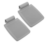 NULYLU 2 Piezas Reposapiés Para Silla De Ruedas, Pedal De Alta Resistencia, Diseño Robusto y Compacto, Fácil Transporte, Adecuado Para Uso Doméstico y Movilidad Manual