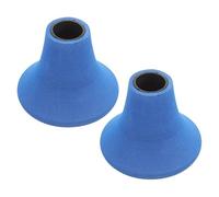 NULYLU 2 Tapones de Eva para Caña de Pescar Azul, Amortiguadores Versátiles para Pesca en Agua Salada y Soporte Lumbar en Pesca en Mar y Caña de Cubo