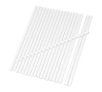 NULYLU 20 piezas Varillas de Agitación de Vidrio Borosilicato Transparentes para Laboratorio Cocina y Cocteles Herramientas de Mezcla Resistente y Duradera Reutilizable