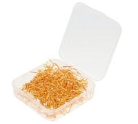 NULYLU 200 piezas Ganchos para Pendientes de Joyería Ligero y Duradero Accesorios DIY para Fabricación de Pendientes Enganches Inoxidables para Artesanía y Manualidades