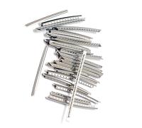 NULYLU 24piezas Cuerdas De Traste De Metal Para Guitarras Eléctricas Fret Wire Duradero Para Reparación y Construcción De Guitarras Resistente La Corrosión y Temperaturas Altas