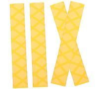 NULYLU 2pares of Adjustable Anti-slip Drumstick Grips Non-skid Drumstick Sleeves for Practice