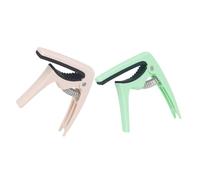 NULYLU 2piezas Guitarra Capo Colores Macaron Clip Para Guitarra Acústica y Eléctrica Accesorio Esencial Para Músicos Folk y Country