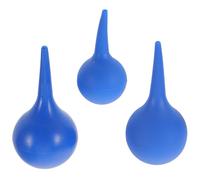 NULYLU 3 Piezas Limpiador de Oídos Jeringa de Goma Azul 30ml para Adultos, Función de Aflojar y Eliminar Cerumen Control de Agua y Aire para Mantenimiento Auditivo