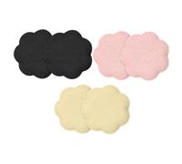 NULYLU 3pares Almohadillas Antideslizantes Para Zapatos Inserciones De Gel Reutilizables Para Antepié Pack De Nude y Soporte Para Talón y Confort Zapatillas De Tacón