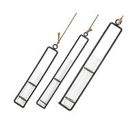 NULYLU 3piezas Contenedor De Potos para Colgar La Pared Macetero Hidropónico Tubos De Macetero De Pared para Decorar El
